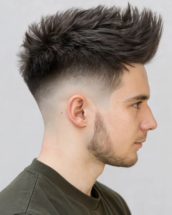 texture mohawk haircut