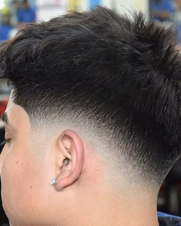 Back and Sides haircut of men